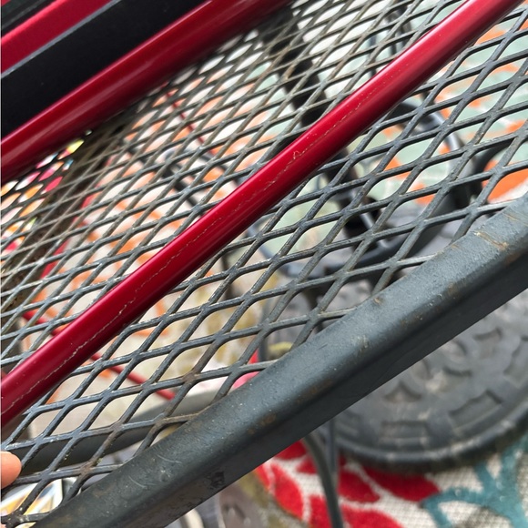 Red and Black Metallic Pool Stick with Sleek Accents As-Is - Picture 2 of 8